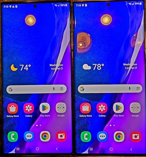 Two samsung - (his,